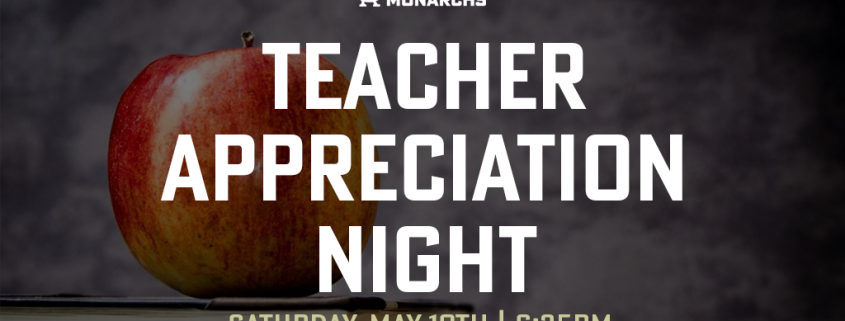 Teacher Appreciation Night Graphic